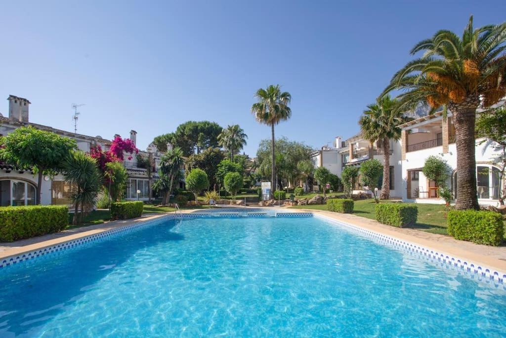 Casa En Denia Con Piscina Y Jardin Exterior foto