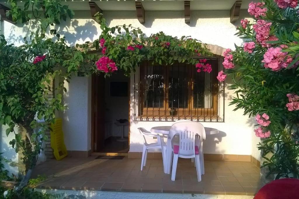 Casa En Denia Con Piscina Y Jardin Exterior foto
